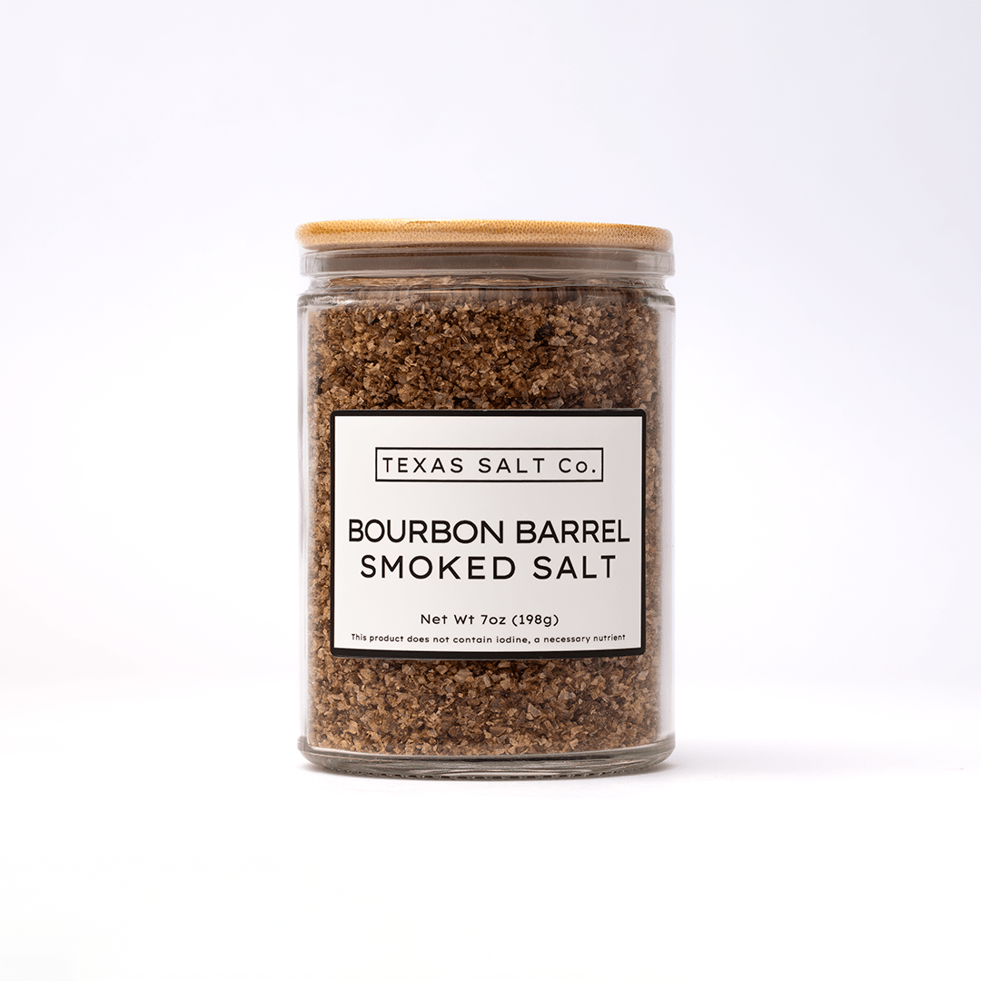 Bourbon Barrel Smoked Salt - Clevis Barnwell's