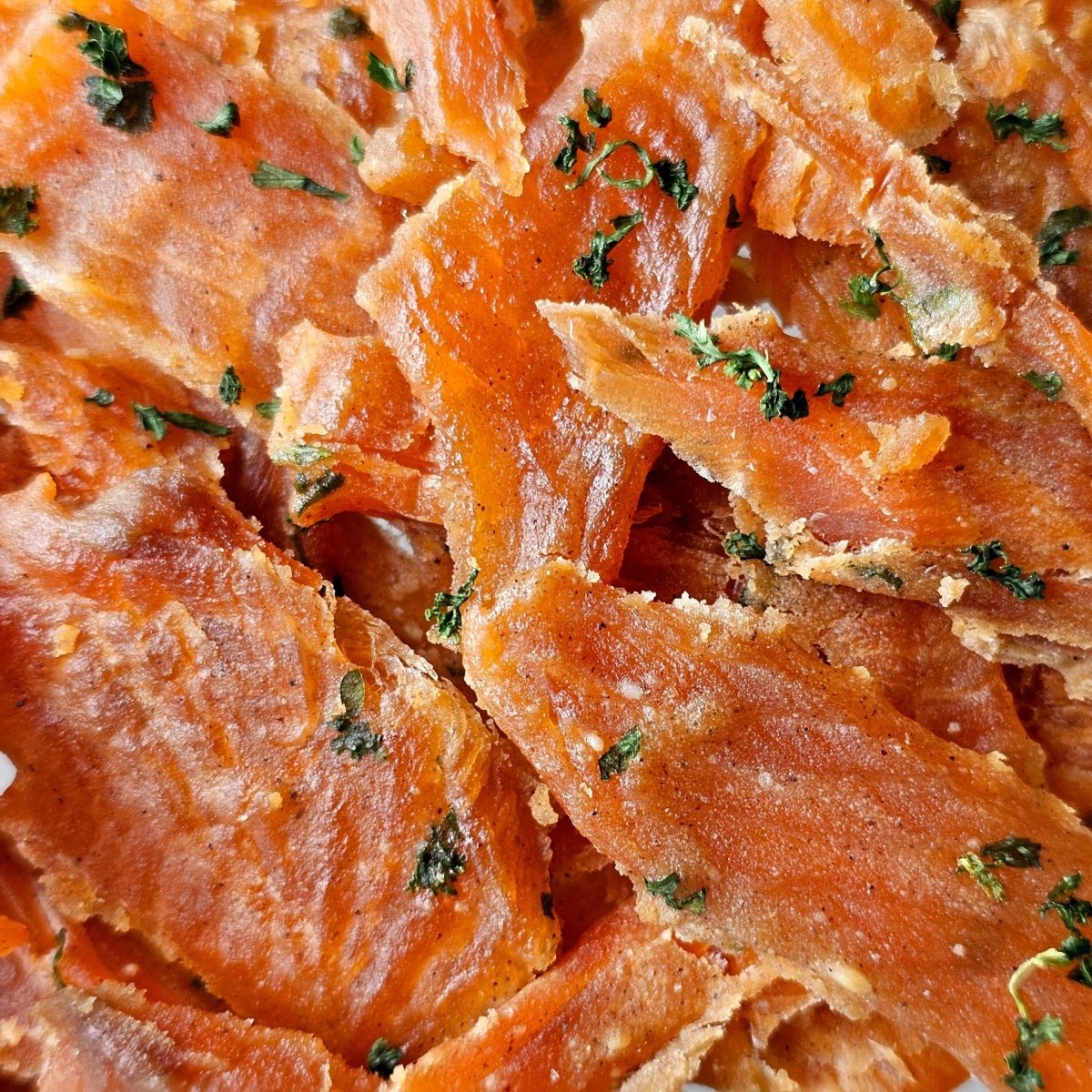Garlic Butter Salmon Premium Fish Jerky - Clevis Barnwell's