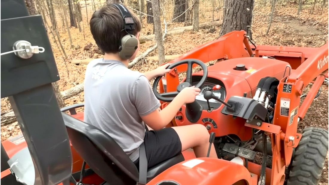 Trust, Hydraulics, and an 11-Year-Old at the Controls - Clevis Barnwell's