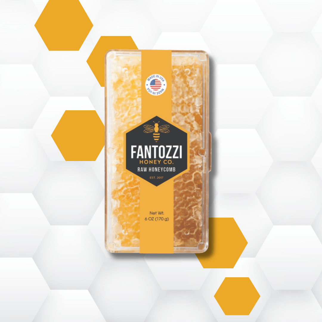 6oz Raw Sage Honeycomb - Clevis Barnwell's