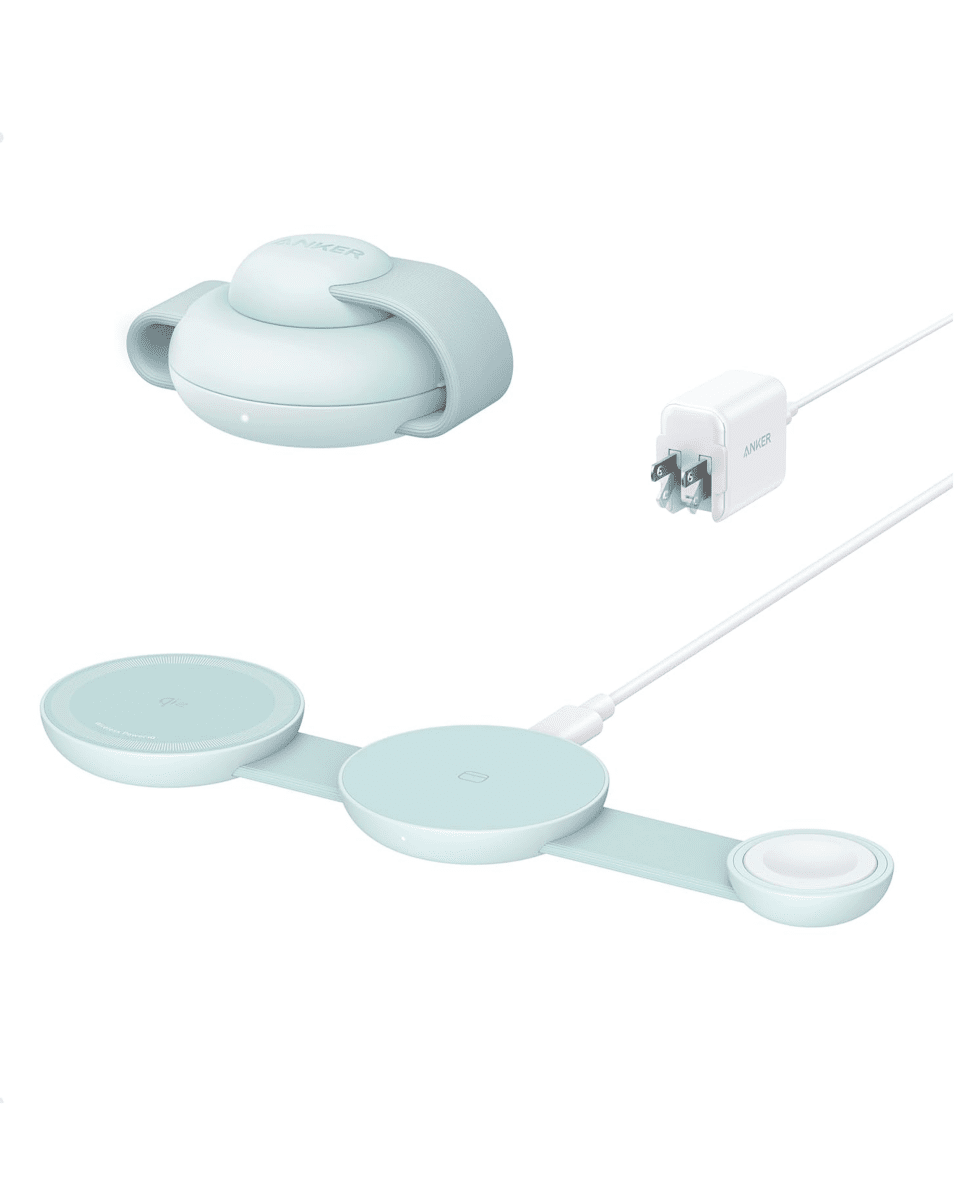 Anker MagGo Wireless Charging Station (3 - in - 1, Foldable Pad) - Clevis Barnwell's