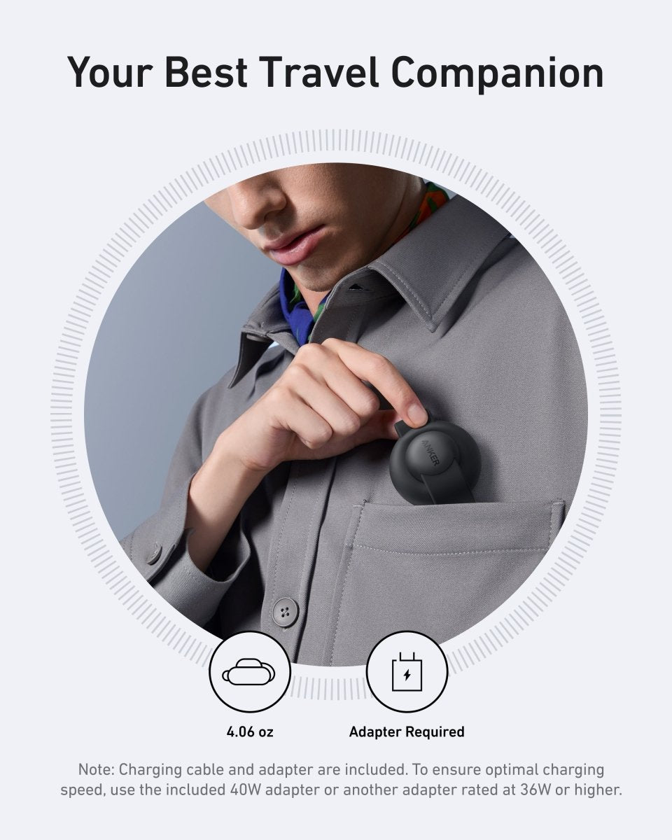 Anker MagGo Wireless Charging Station (3 - in - 1, Foldable Pad) - Clevis Barnwell's