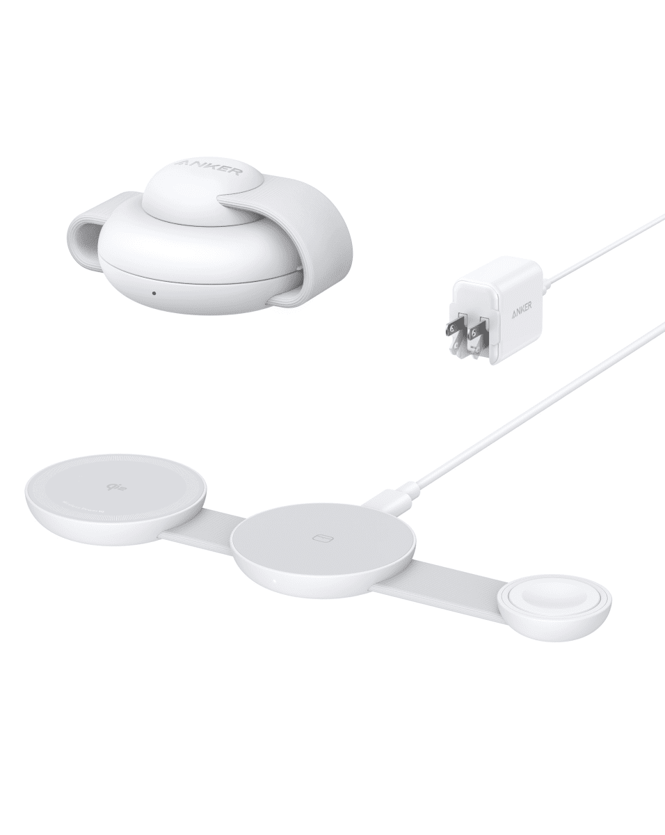Anker MagGo Wireless Charging Station (3 - in - 1, Foldable Pad) - Clevis Barnwell's
