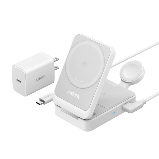 Anker MagGo Wireless Charging Station (Foldable 3 - in - 1) - Clevis Barnwell's