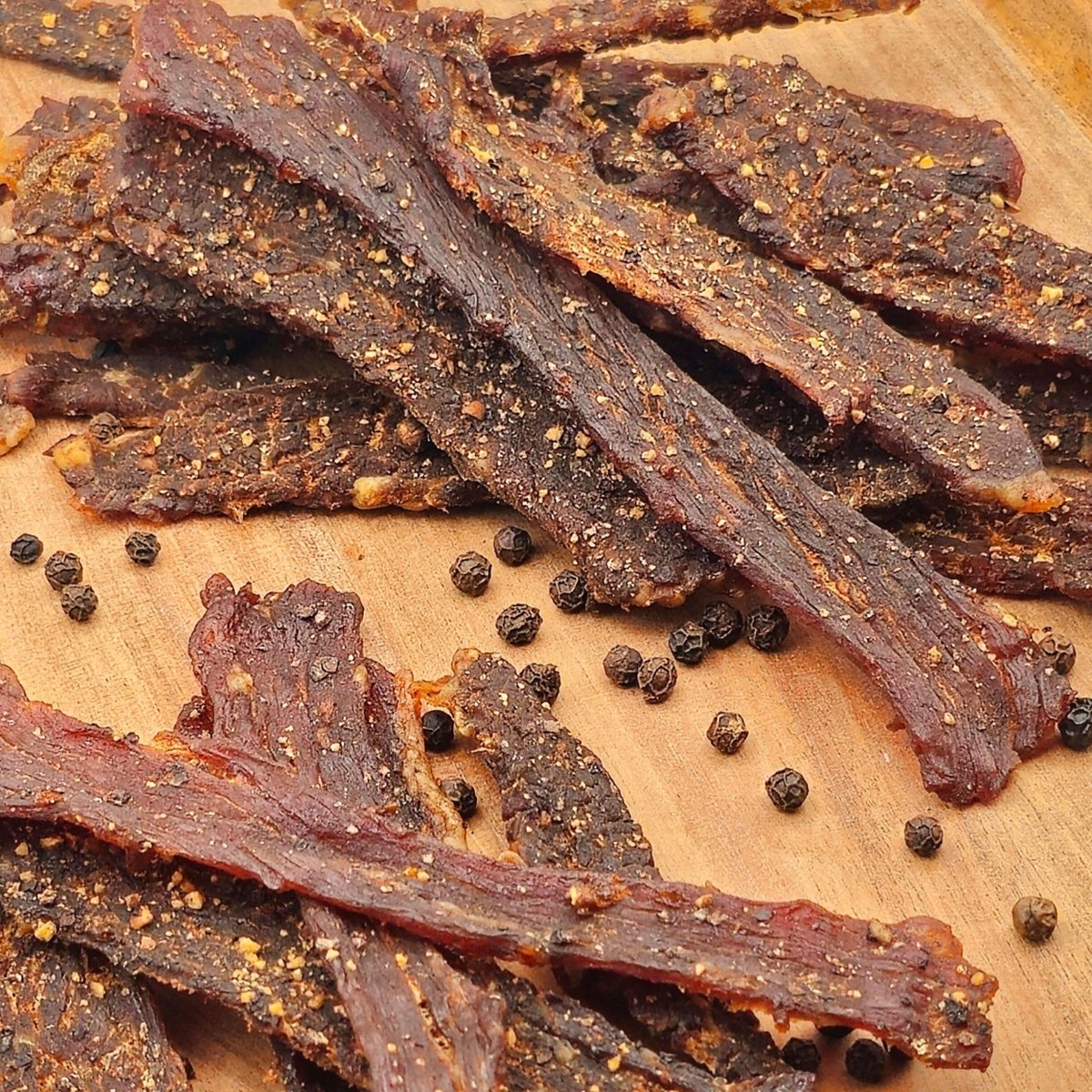 Black Pepper - Garlic Premium Beef Jerky - Clevis Barnwell's