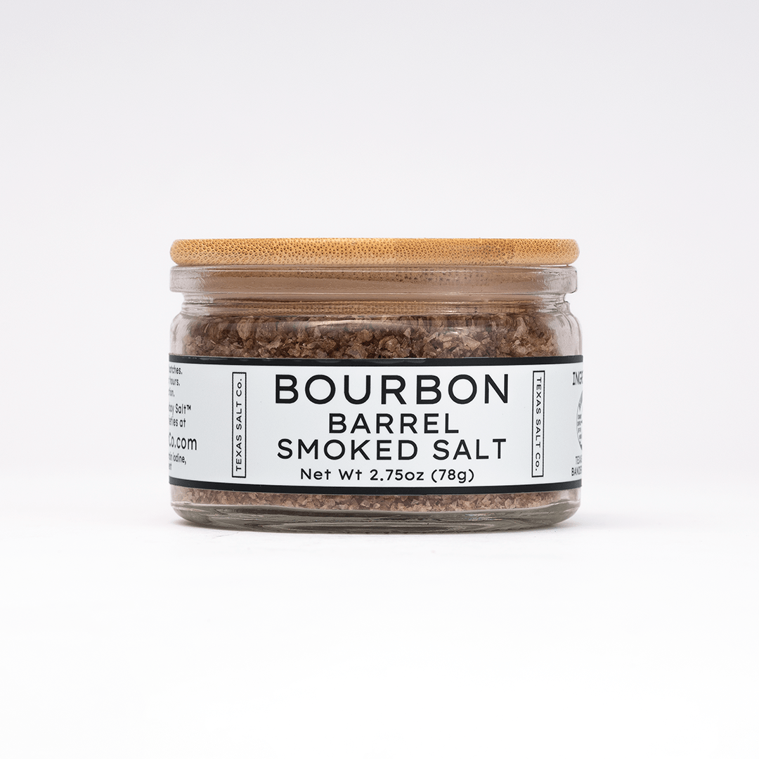 Bourbon Barrel Smoked Salt - Clevis Barnwell's