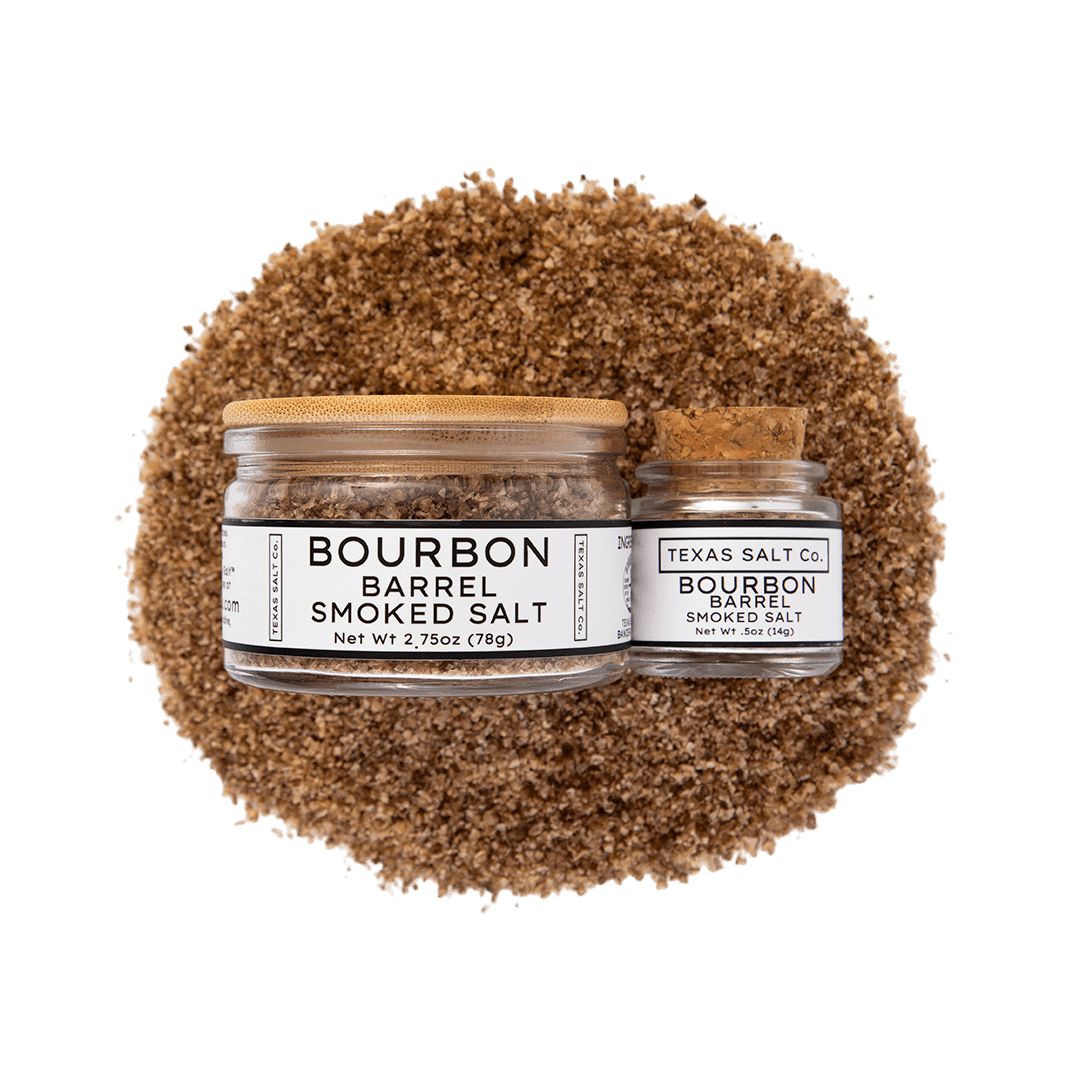 Bourbon Barrel Smoked Sea Salt - Clevis Barnwell's