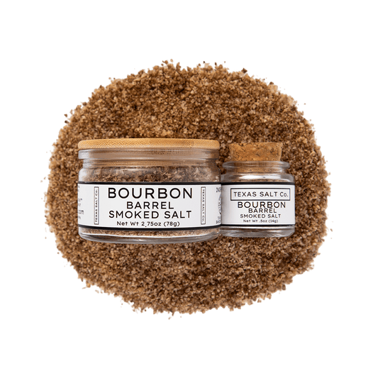 Bourbon Barrel Smoked Sea Salt - Clevis Barnwell's