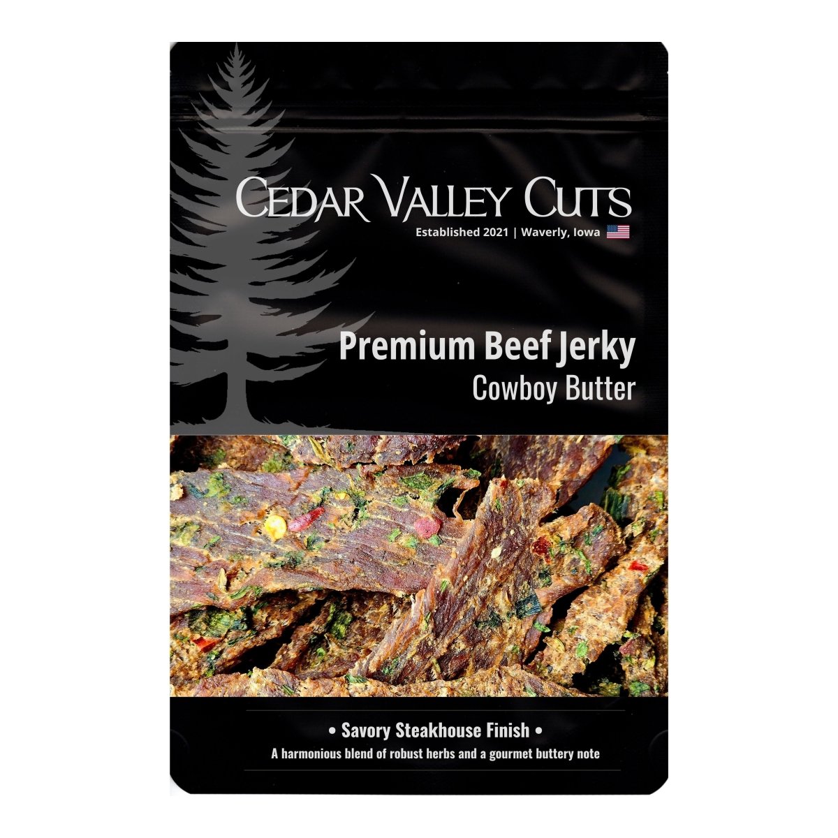 Cowboy Butter Premium Beef Jerky - Clevis Barnwell's