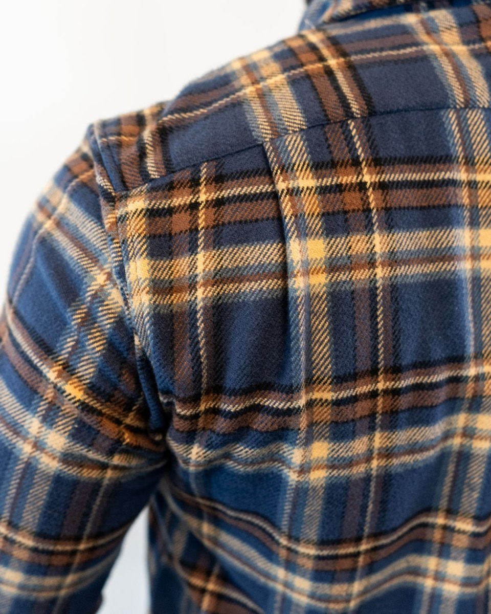 Field Grand Flannel, Pecan Plaid - Clevis Barnwell's