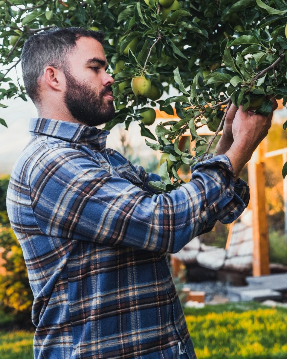 Field Grand Flannel, Pecan Plaid - Clevis Barnwell's