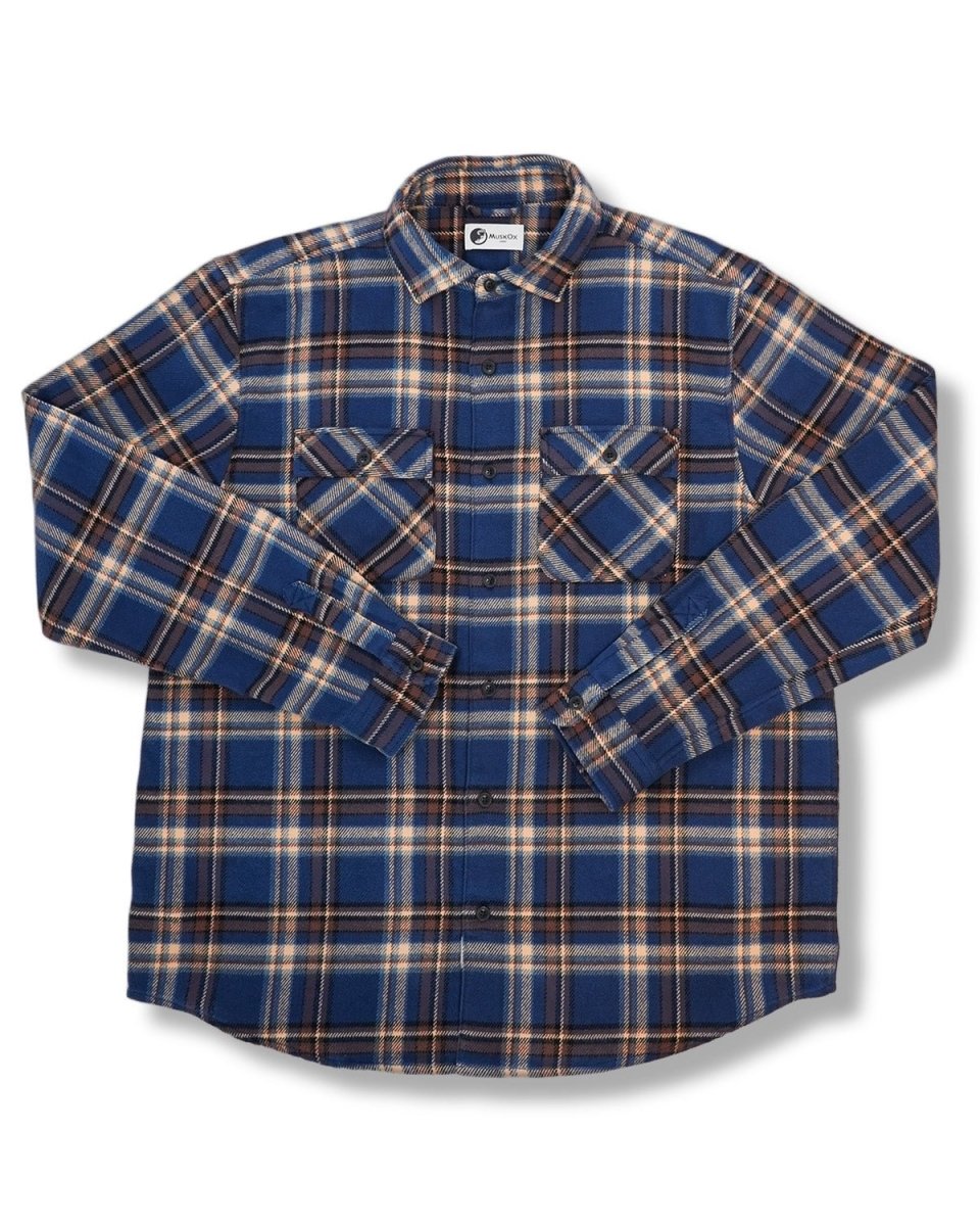 Field Grand Flannel, Pecan Plaid - Clevis Barnwell's