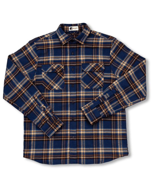 Field Grand Flannel, Pecan Plaid - Clevis Barnwell's