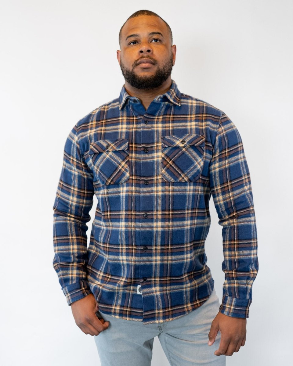Field Grand Flannel, Pecan Plaid - Clevis Barnwell's