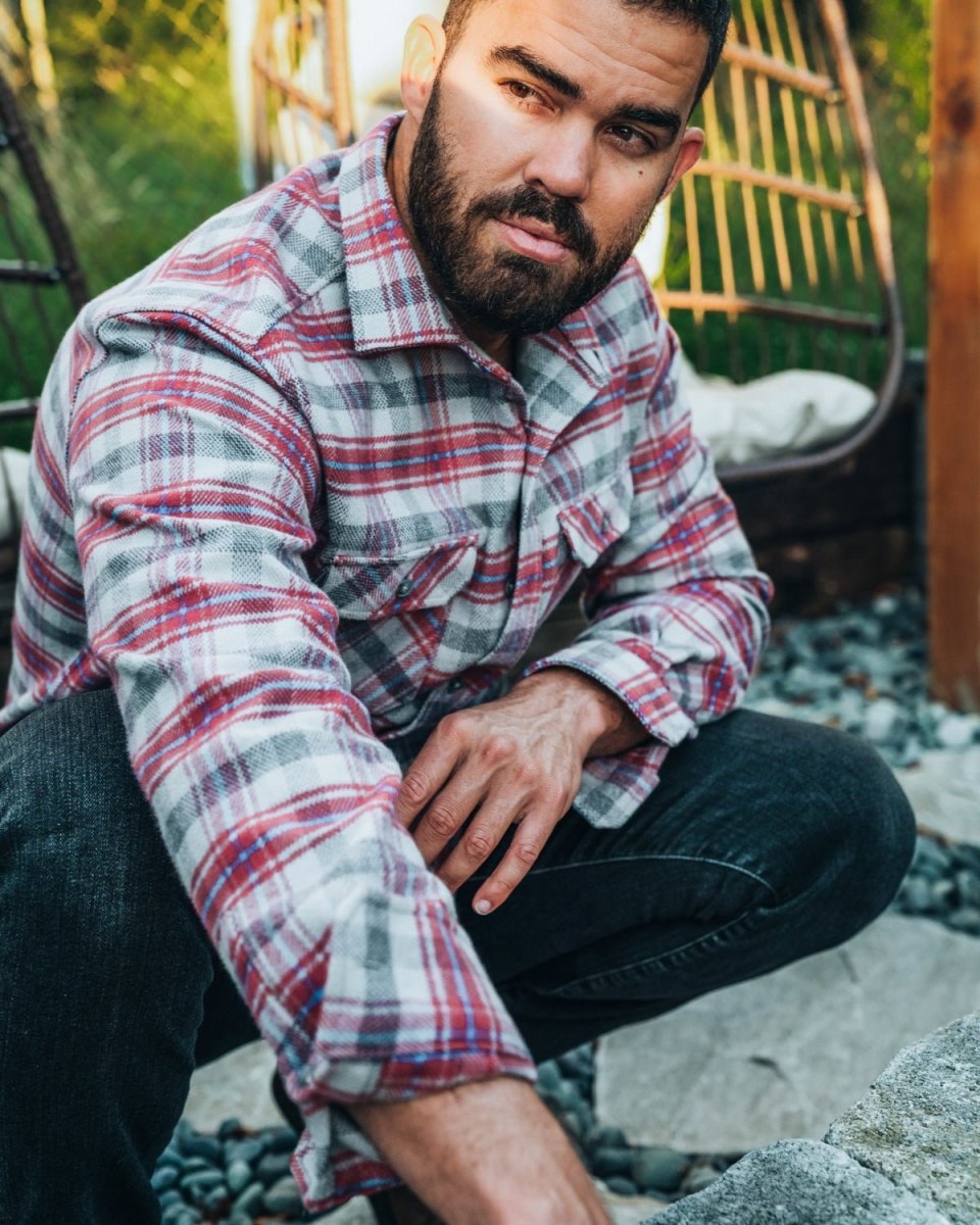 Field Grand Flannel, Sedona Red - Clevis Barnwell's