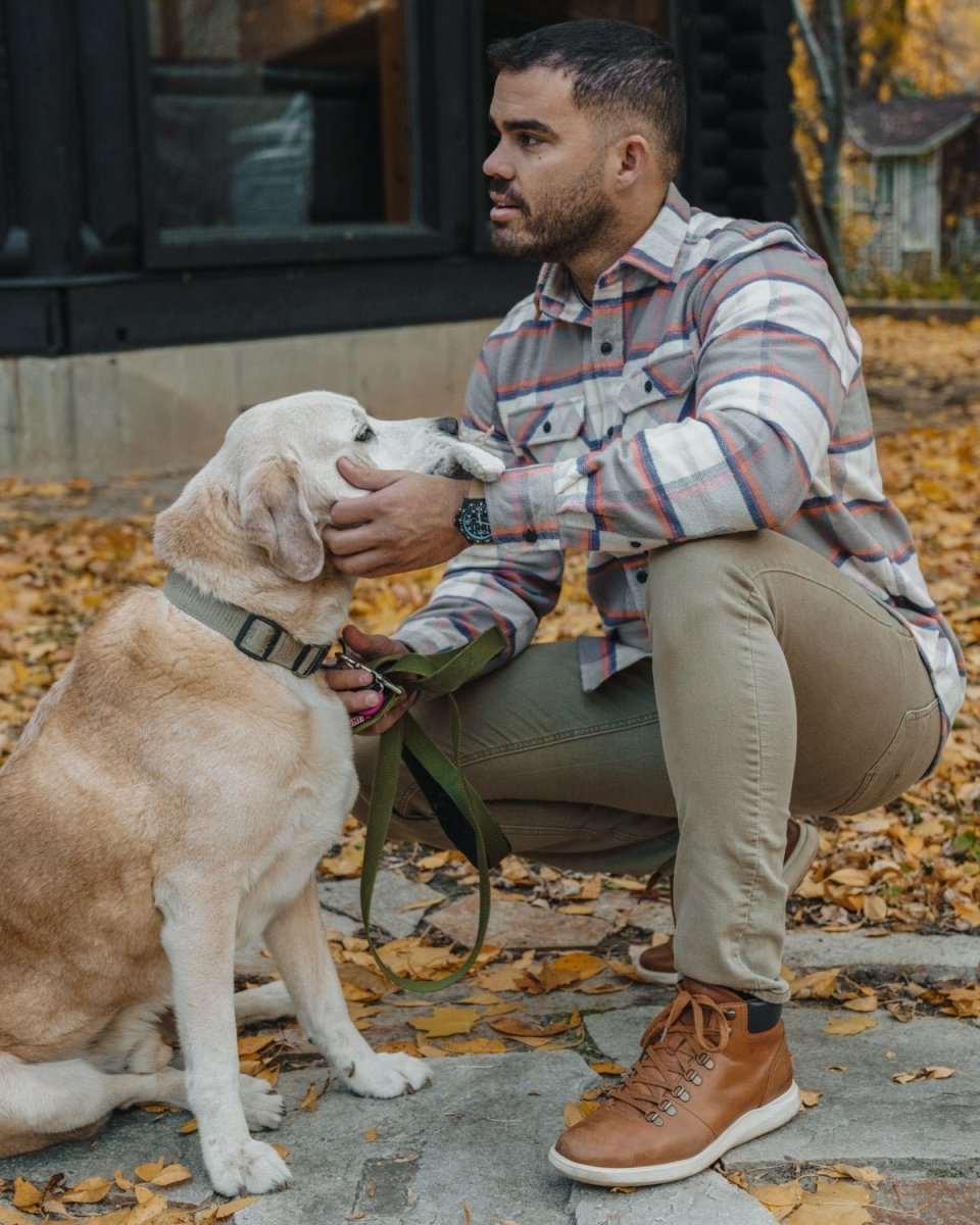 Grand Flannel, Plaid Salmon - Clevis Barnwell's