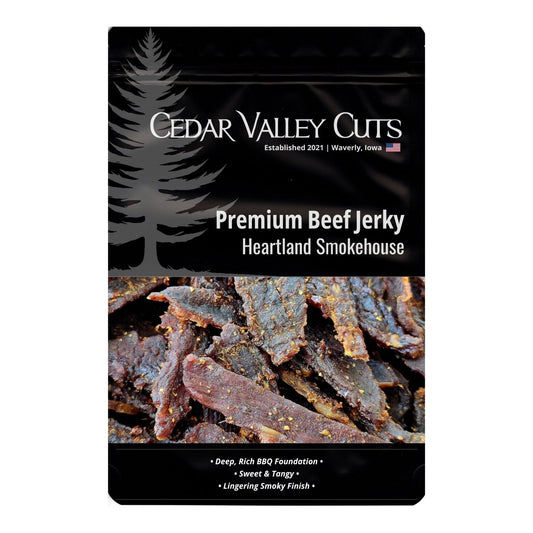 Heartland Smokehouse BBQ Premium Beef Jerky - Clevis Barnwell's