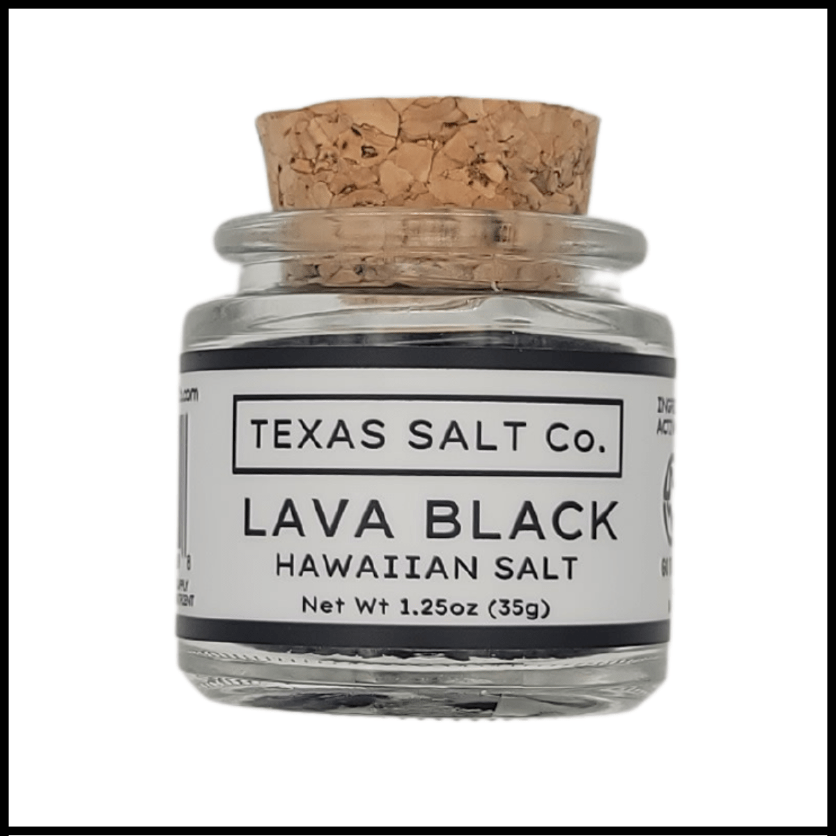Lava Black Hawaiian Salt - Clevis Barnwell's