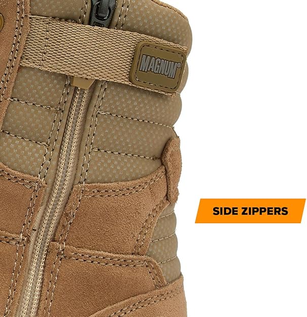 MAG STORM 8" Desert Military Tactical Boot SZ WP - Clevis Barnwell's