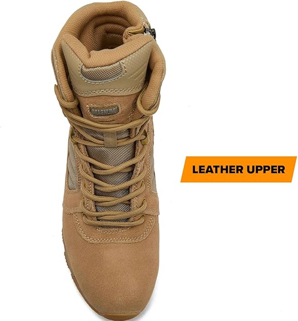MAG STORM 8" Desert Military Tactical Boot SZ WP - Clevis Barnwell's