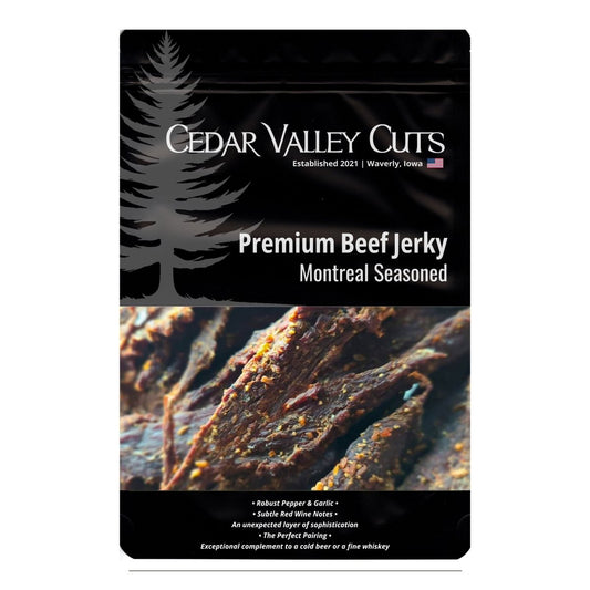 Montreal Seasoned Premium Beef Jerky - Clevis Barnwell's