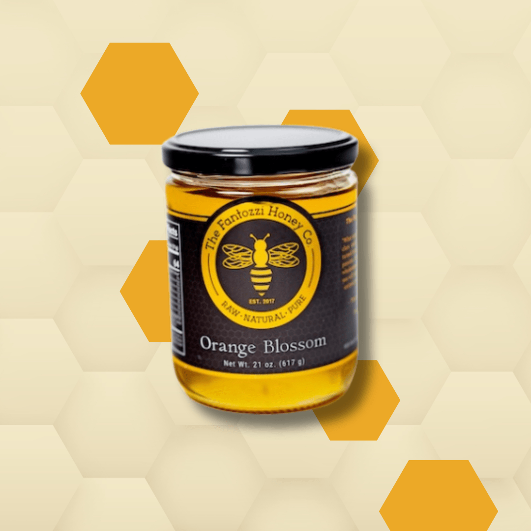 Orange Blossom Honey Jar - Clevis Barnwell's