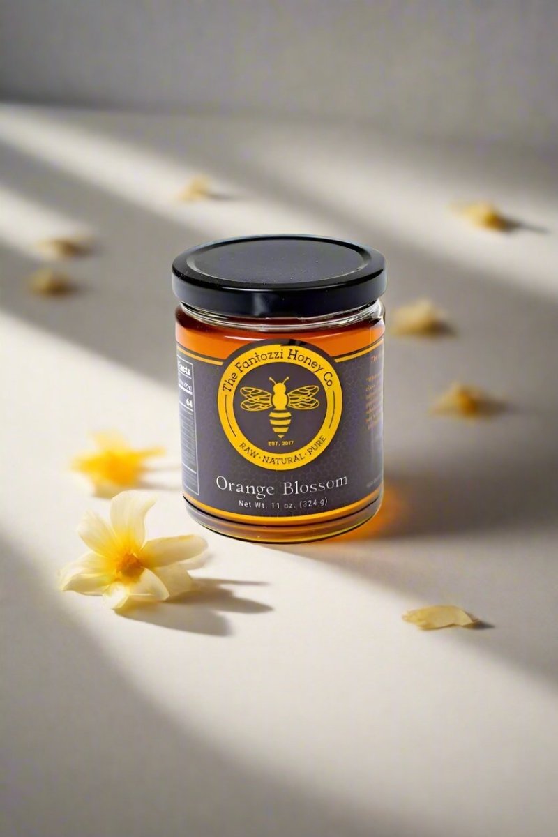 Orange Blossom Honey Jar - Clevis Barnwell's