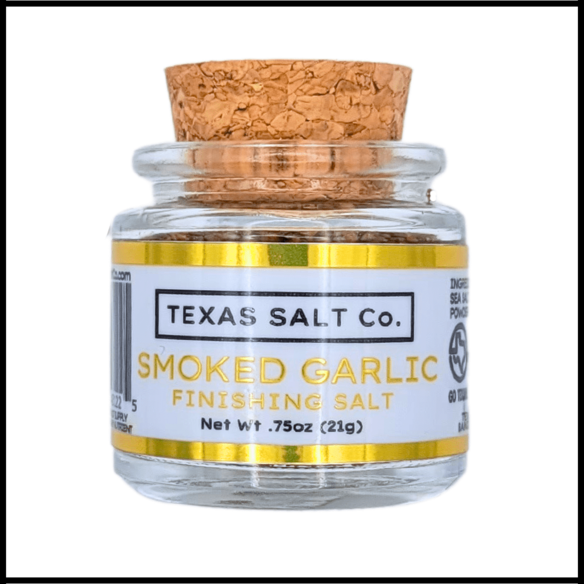 Smoked Garlic Finishing Salt - Clevis Barnwell's