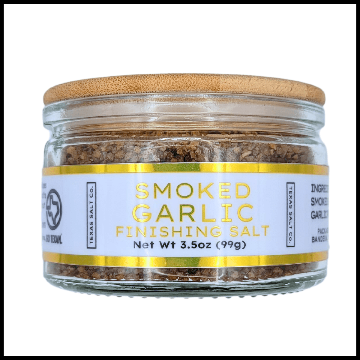 Smoked Garlic Finishing Salt - Clevis Barnwell's
