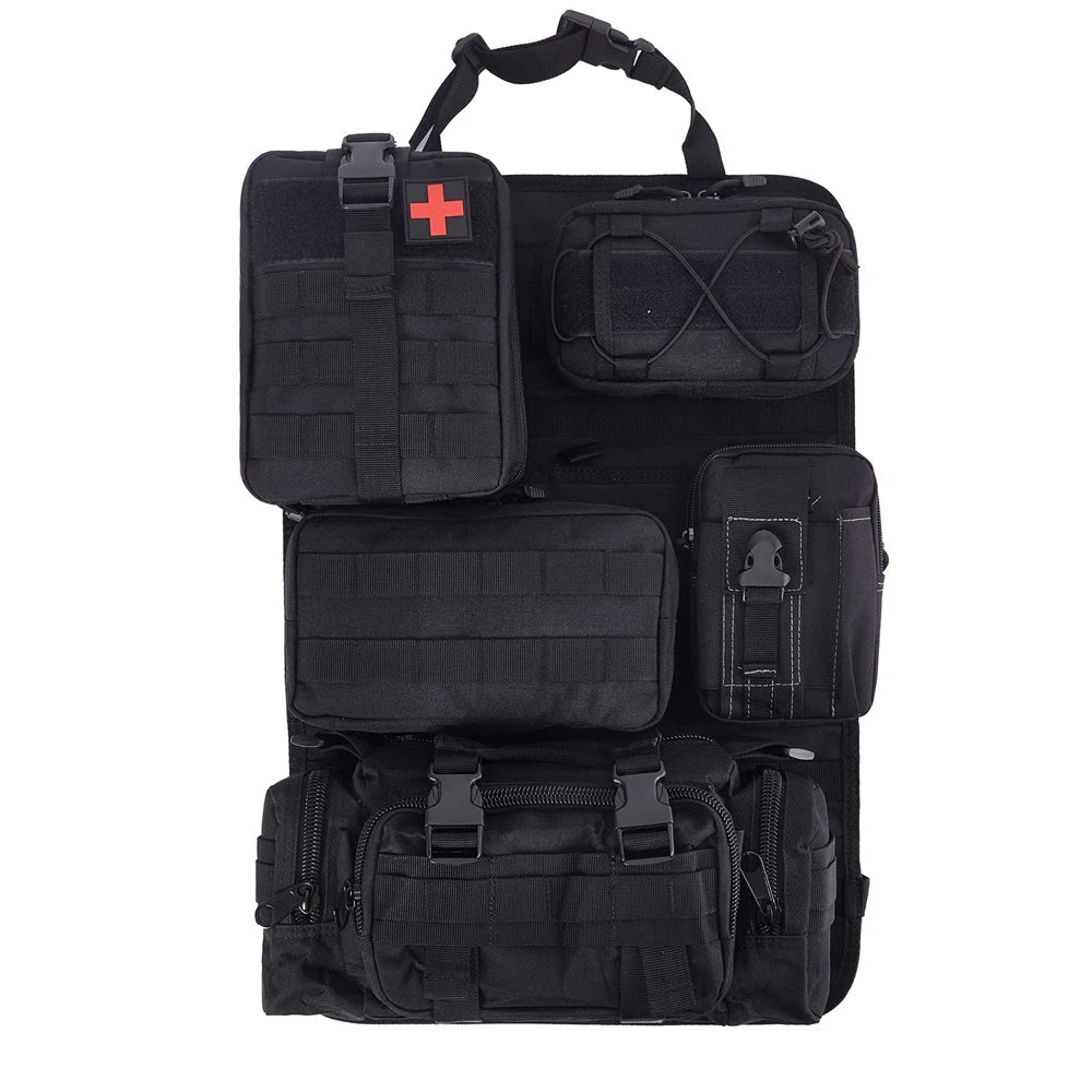 Tactical MOLLE Seat Organizer Full Set - Clevis Barnwell's
