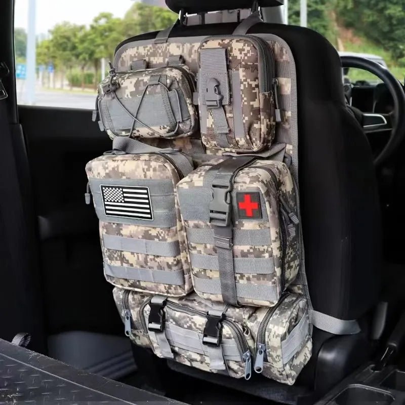 Tactical MOLLE Seat Organizer Full Set - Clevis Barnwell's