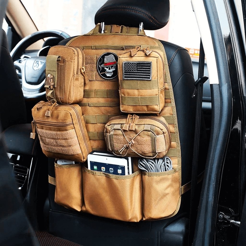 Tactical MOLLE Seat Organizer v2 - Clevis Barnwell's