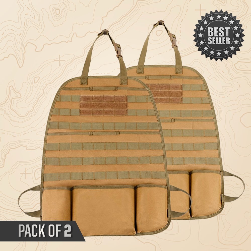 Tactical MOLLE Seat Organizer v2 - Clevis Barnwell's