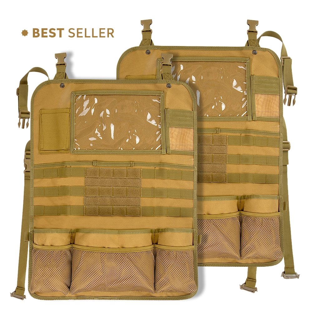 Tactical MOLLE Seat Organizer v3 - Clevis Barnwell's