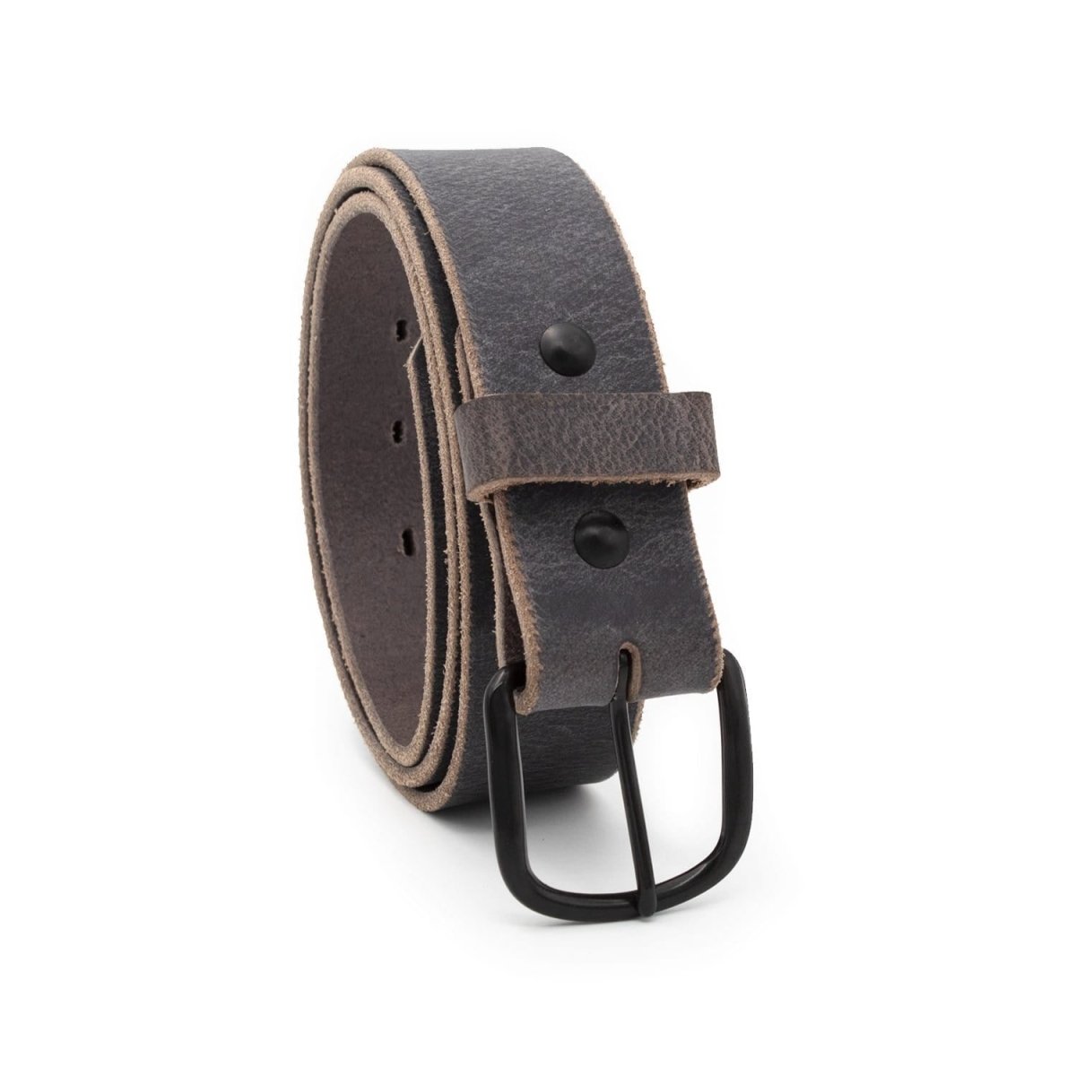 The Bootlegger Leather Belt - Clevis Barnwell's