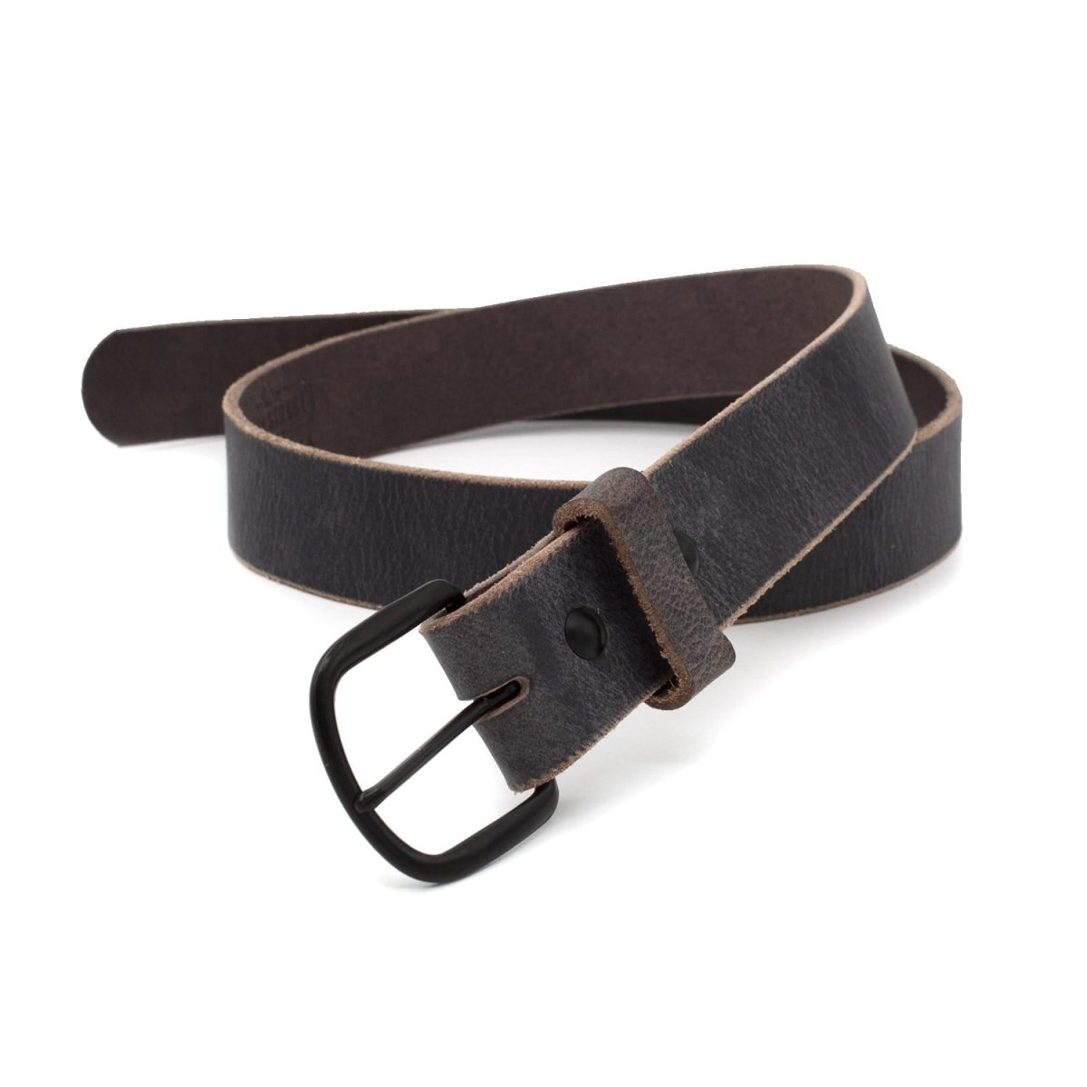 The Bootlegger Leather Belt - Clevis Barnwell's