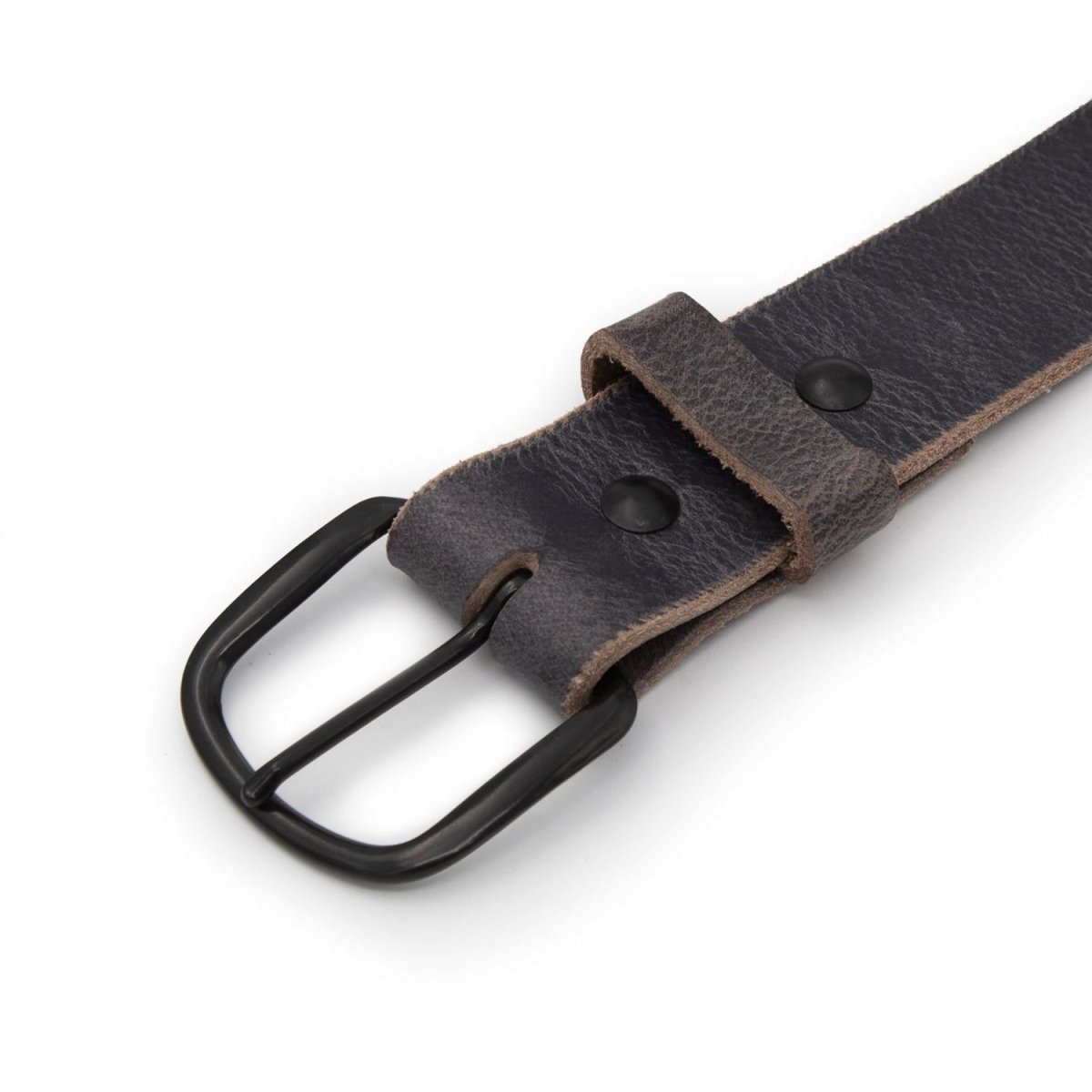 The Bootlegger Leather Belt - Clevis Barnwell's