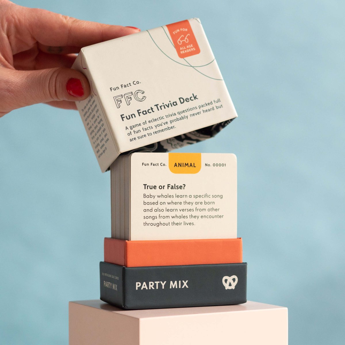 The Party Mix I Trivia Card Game - Clevis Barnwell's