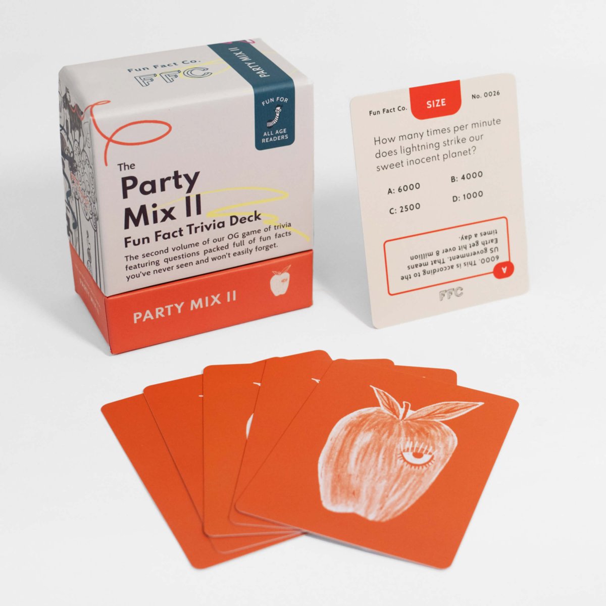 The Party Mix II Trivia Card Game - Clevis Barnwell's