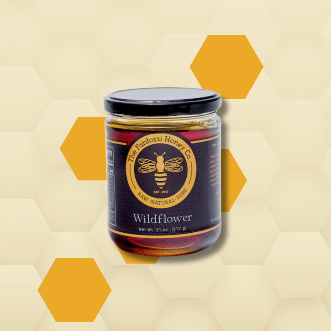 Wildflower Honey Jar - Clevis Barnwell's