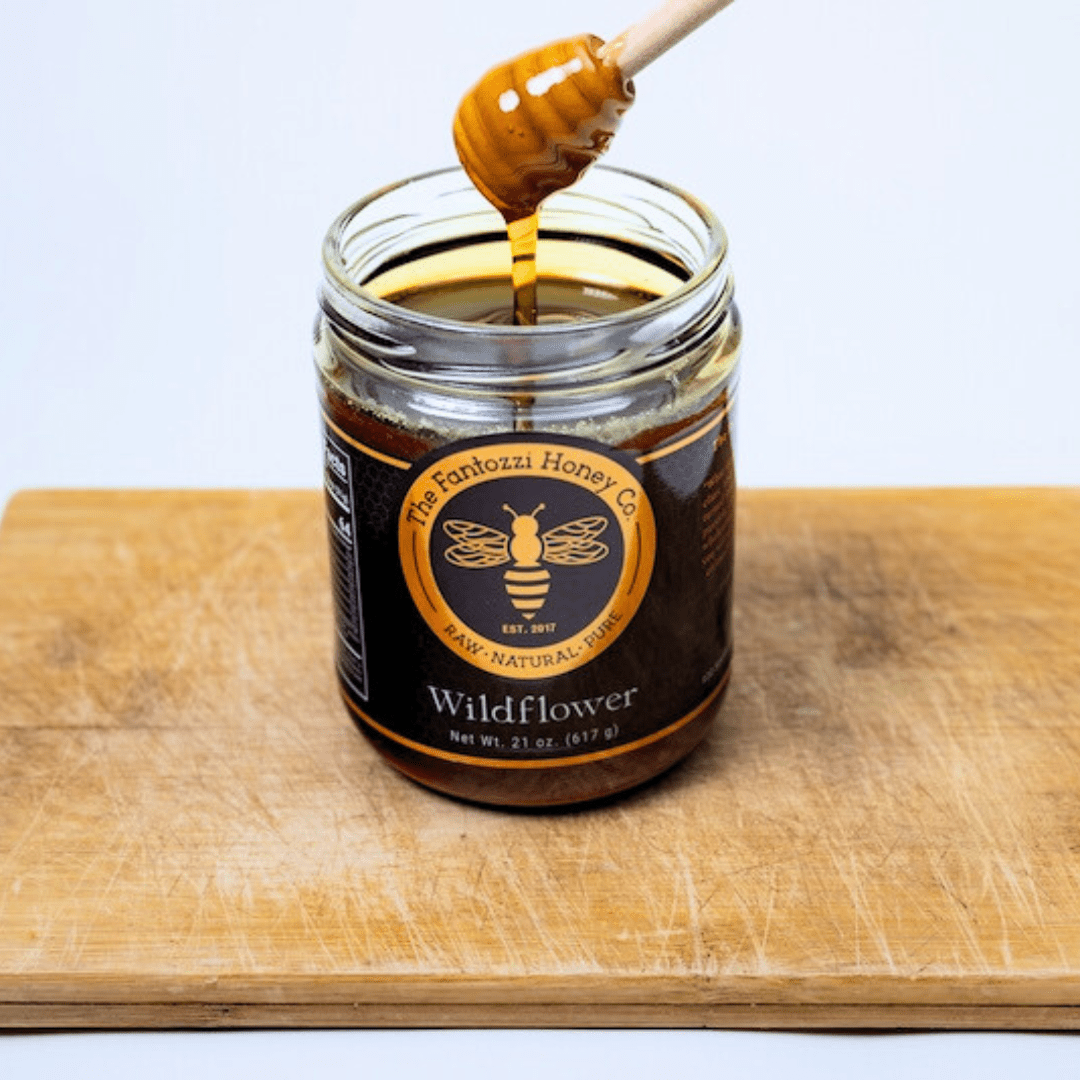 Wildflower Honey Jar - Clevis Barnwell's