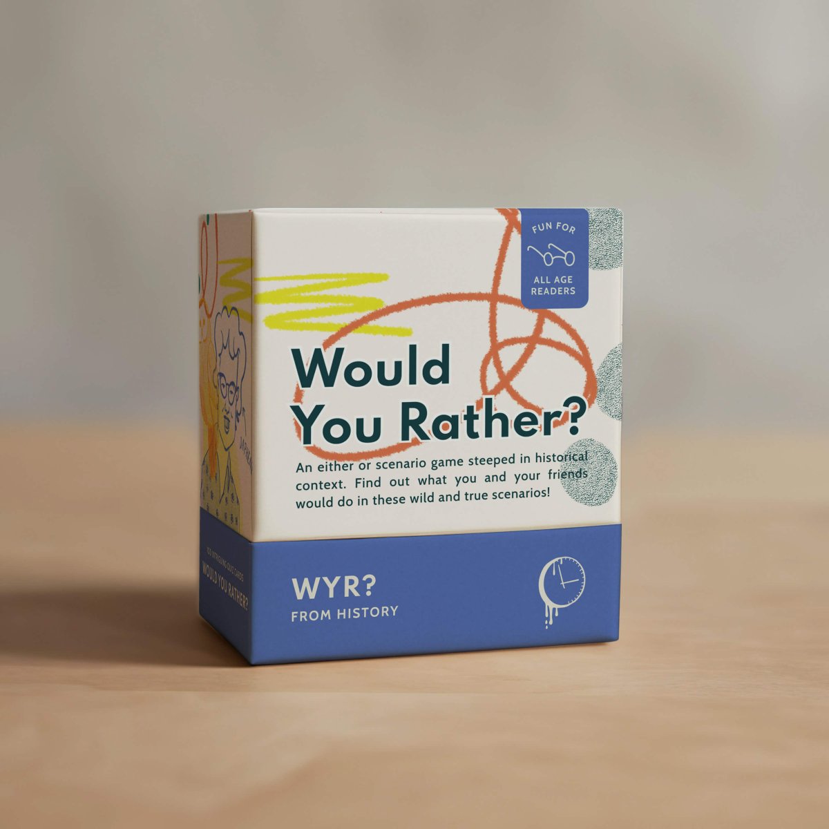 Would You Rather (From History) Card Game - Clevis Barnwell's