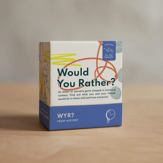 Would You Rather (From History) Card Game - Clevis Barnwell's